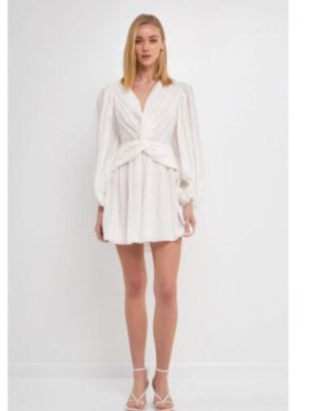 Endless Rose Twist Front Mini Dress